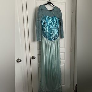 Elsa Disney Frozen Costume Dress Relibeauty